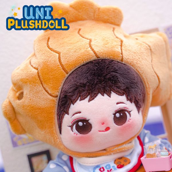 Uni Plush Doll Headgear Taiyaki 20cm Plush Cotton Doll Clothes