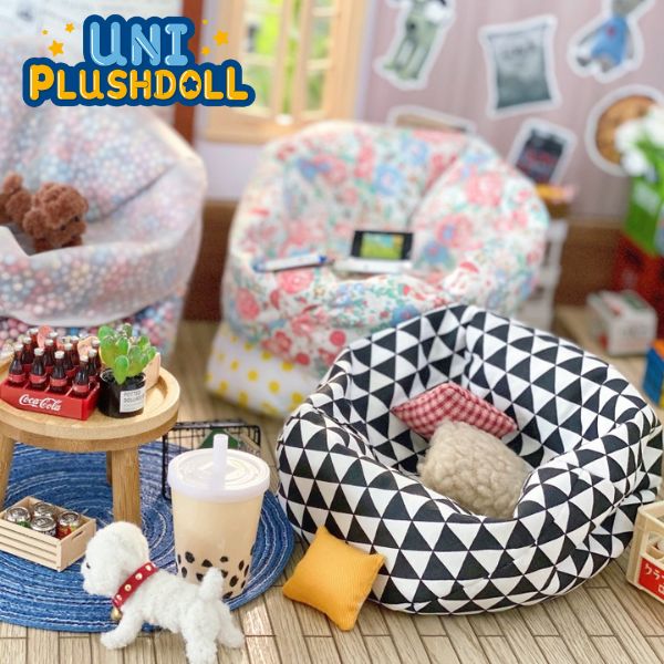 Uni Plush Doll Sofa Baby Film Shooting Props 20cm Plush Cotton Doll Clothes