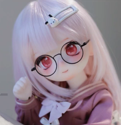 BJD Smiling Bear - Official Female Doll Base Model in SD Figurine- 1/4 Scale