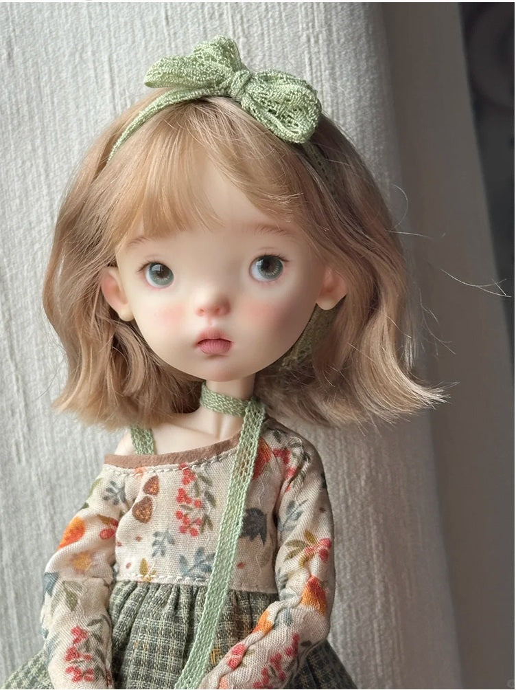BJD Blue Bean - U1229  Adorable Xiao Bu, Special Body, SD doll, BJD blank body doll with makeup, gift- 1/6 Scale