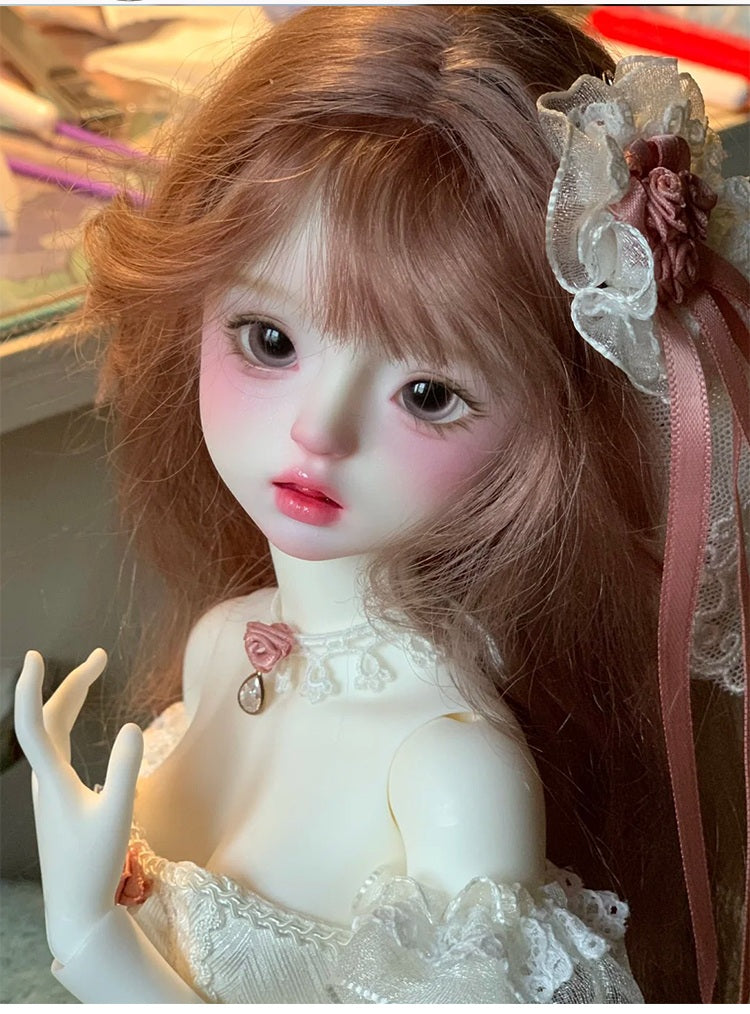BJD Cara - U1255 [New Release],Elegant and Sophisticated Young Lady, Advanced Jointed Movable Humanoid Doll, Goddess Style, Ideal for Outings- 1/4 Scale