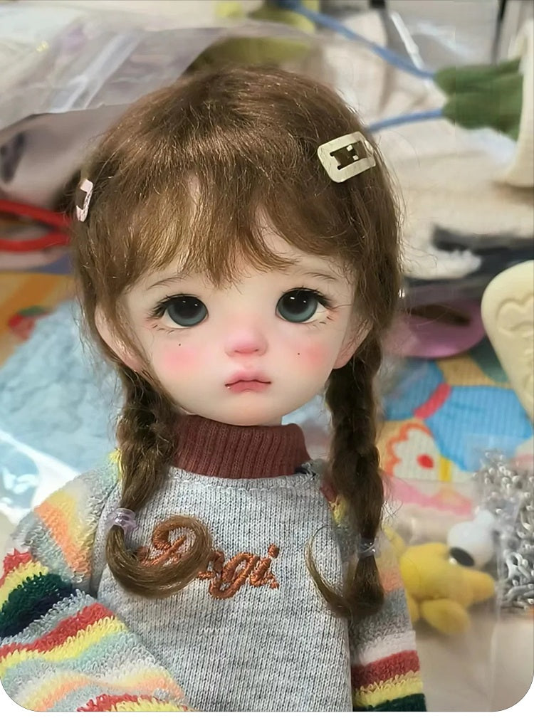 BJD Maron Little Pouting Horse -  U1250 Authentic BJD doll, BJD blank body, BJD figure doll, SD doll- 1/6 Scale
