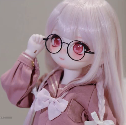 BJD Smiling Bear - Official Female Doll Base Model in SD Figurine- 1/4 Scale