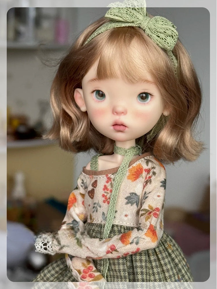 BJD Blue Bean - U1229  Adorable Xiao Bu, Special Body, SD doll, BJD blank body doll with makeup, gift- 1/6 Scale