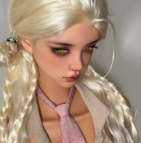 BJD Mari (Mary) - 1/4 Original BJD Female Doll with Nude Body, SD Jointed Figurine