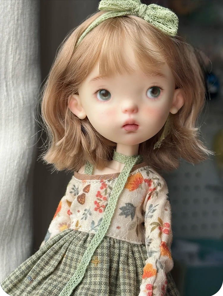 BJD Blue Bean - U1229  Adorable Xiao Bu, Special Body, SD doll, BJD blank body doll with makeup, gift- 1/6 Scale