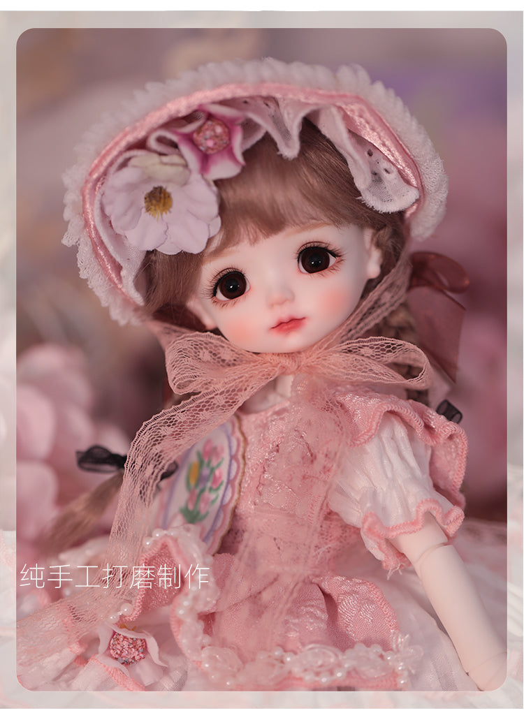 BJD Rice Cake - U1232 Authentic girl doll, blank body, SD doll, BJD figure doll - 1/6 Scale