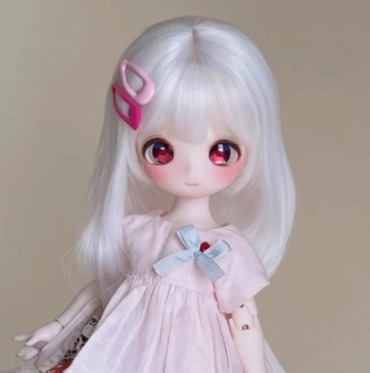BJD Smiling Bear Girl-  Official Female Base Model in SD Style - 1/6 Scale