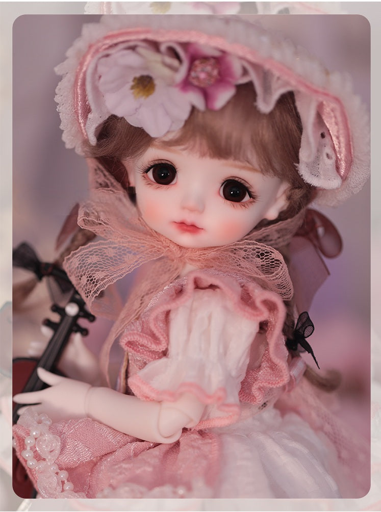 BJD Rice Cake - U1232 Authentic girl doll, blank body, SD doll, BJD figure doll - 1/6 Scale