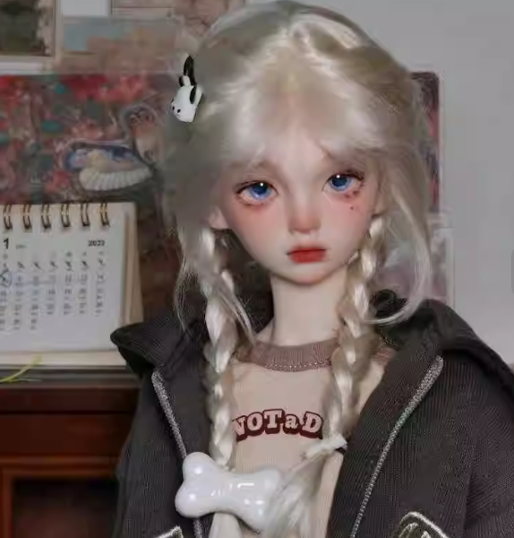 BJD Little Cowboy-  1/4 BJD original female doll, BJD nude body, SD doll, BJD figurine doll