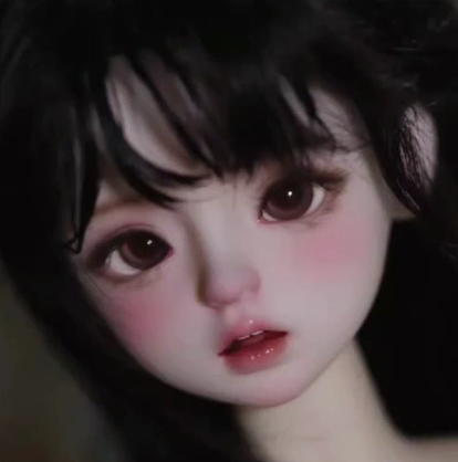 BJD Carla Saki - Female Authentic SD Doll, Articulated Jointed Figurine with Makeup Full Set Noble Style-1/4 Scale