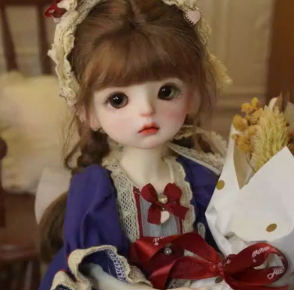 BJD Sweet Donut Girl  - Official Female Doll-Base Model SD Figurine - 1/6 Scale