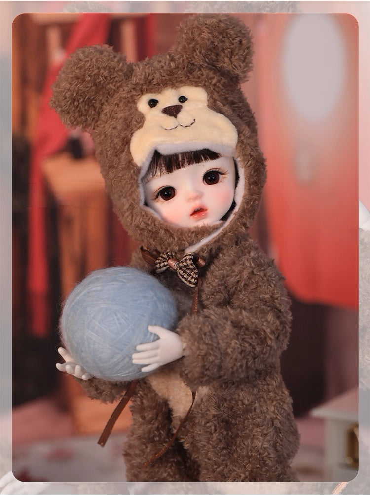 BJD Little Tomato - U1222 Authentic girl, , BJD blank body, BJD figure, SD doll- 1/6 Scale