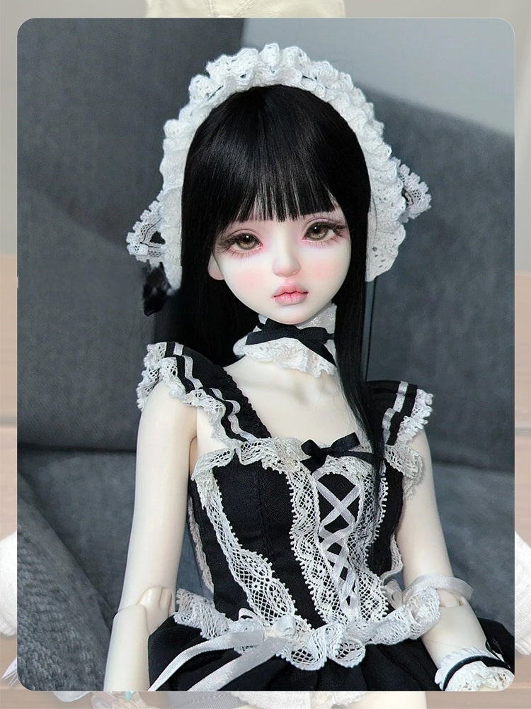 BJD Aiko-  U1231 Authentic girl BJD doll , blank body, SD doll, BJD figure doll - 1/4 Scale