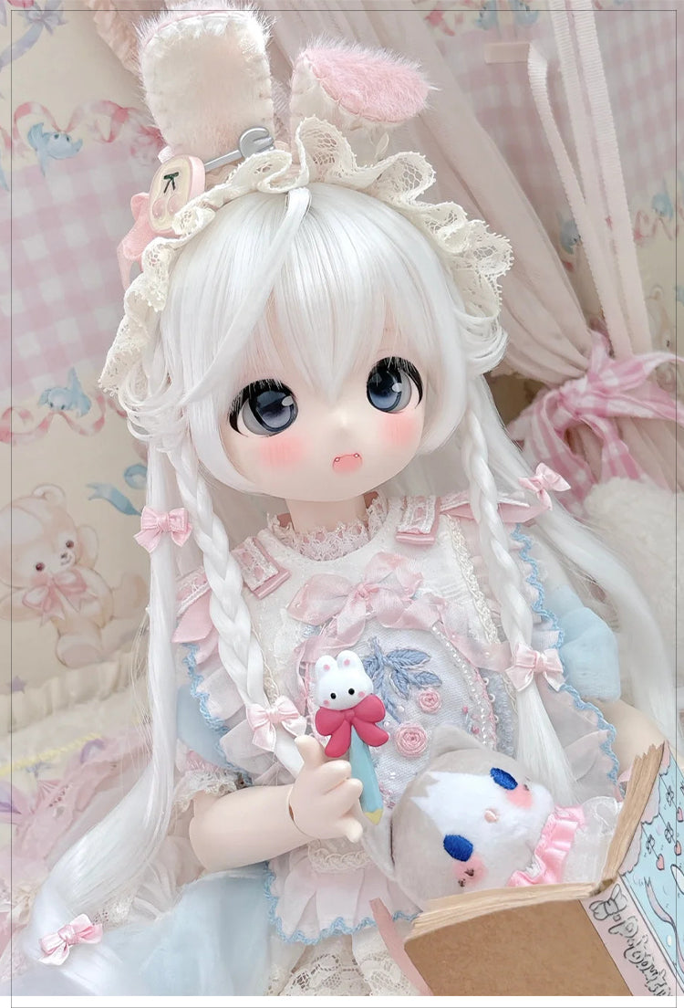 BJD Bear Girl- U1249 Authentic doll , BJD blank body, SD doll, BJD figure doll- 1/4 and 1/6 Scale