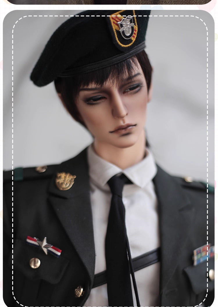 BJD  XAGA Half-Sleep Hunter- U1241 Muscular Mature Male (Uncle) optional, BJD blank body, BJD figure doll, SD doll- 1/3 Scale