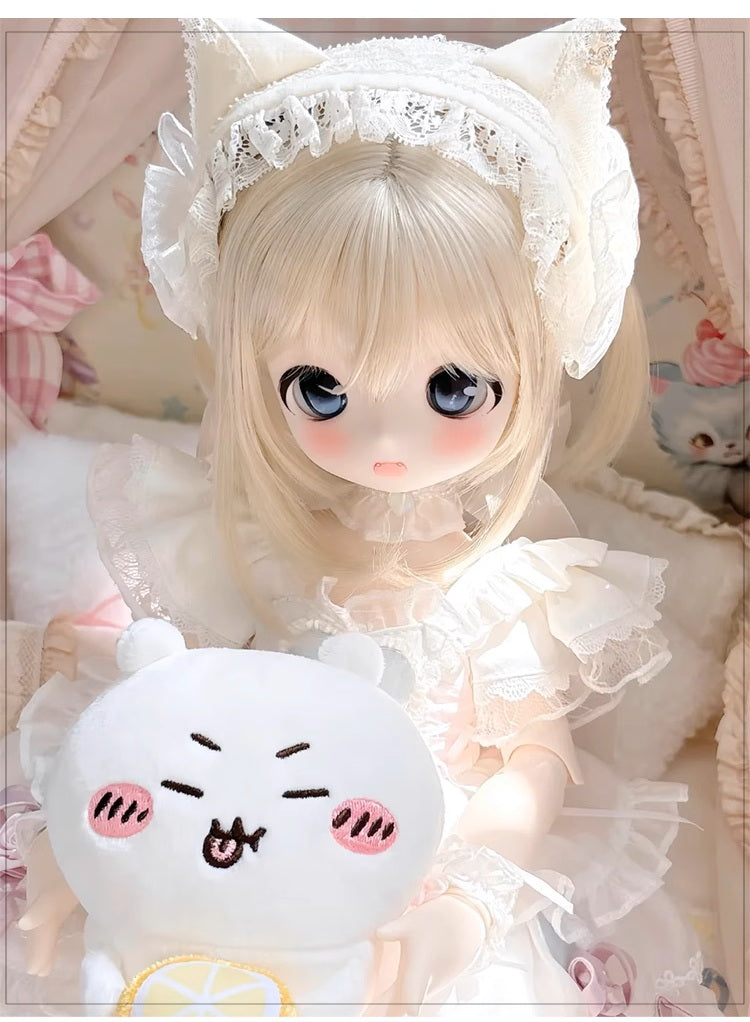 BJD Bear Girl- U1221 Authentic BJD doll , blank body, SD doll, BJD figure doll - 1/4 & 1/6 Scale