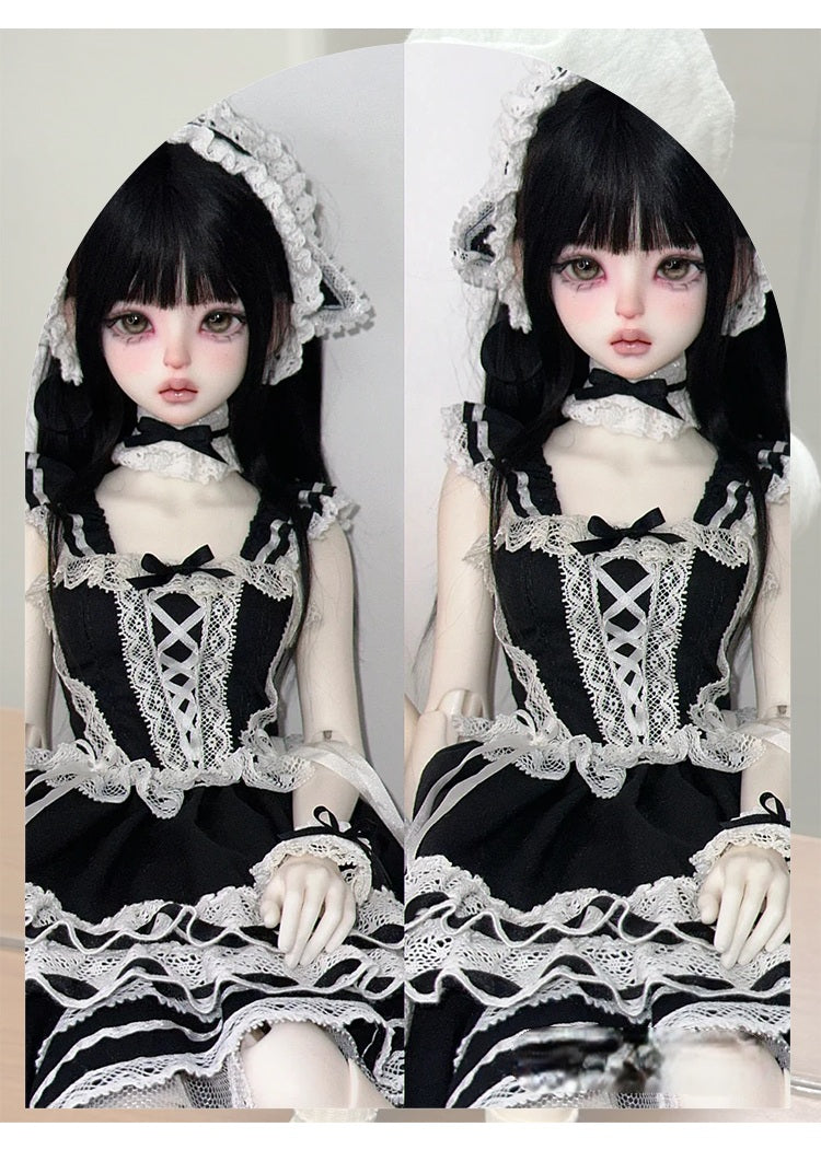 BJD Aiko-  U1231 Authentic girl BJD doll , blank body, SD doll, BJD figure doll - 1/4 Scale