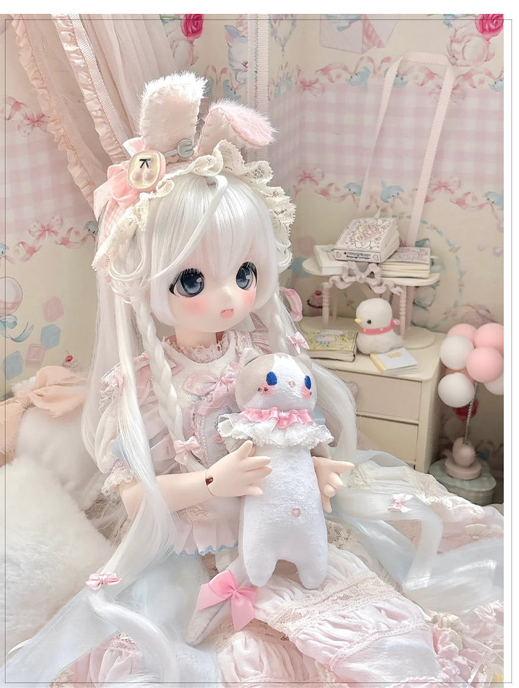 BJD Bear Girl- U1249 Authentic doll , BJD blank body, SD doll, BJD figure doll- 1/4 and 1/6 Scale