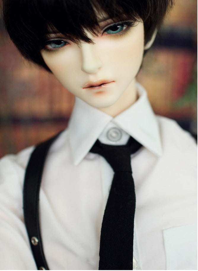 BJD [Men's Clothing] Black suit set - U1234 mature male, muscular male, men's clothing, customizable sizes- 1/4 Scale