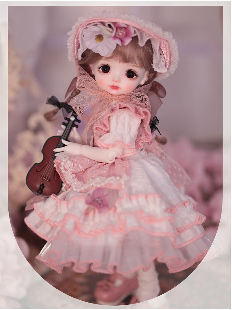 BJD Rice Cake - U1232 Authentic girl doll, blank body, SD doll, BJD figure doll - 1/6 Scale