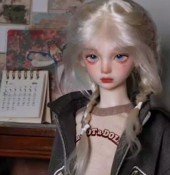 BJD Little Cowboy-  1/4 BJD original female doll, BJD nude body, SD doll, BJD figurine doll