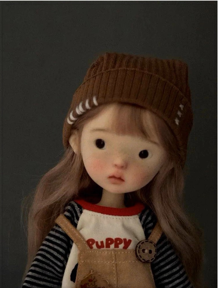 BJD Blue Bean- U1239  Adorable Xiao Bu, SD doll, BJD blank body, resin nude doll with makeup, gift.- 1/6 Scale