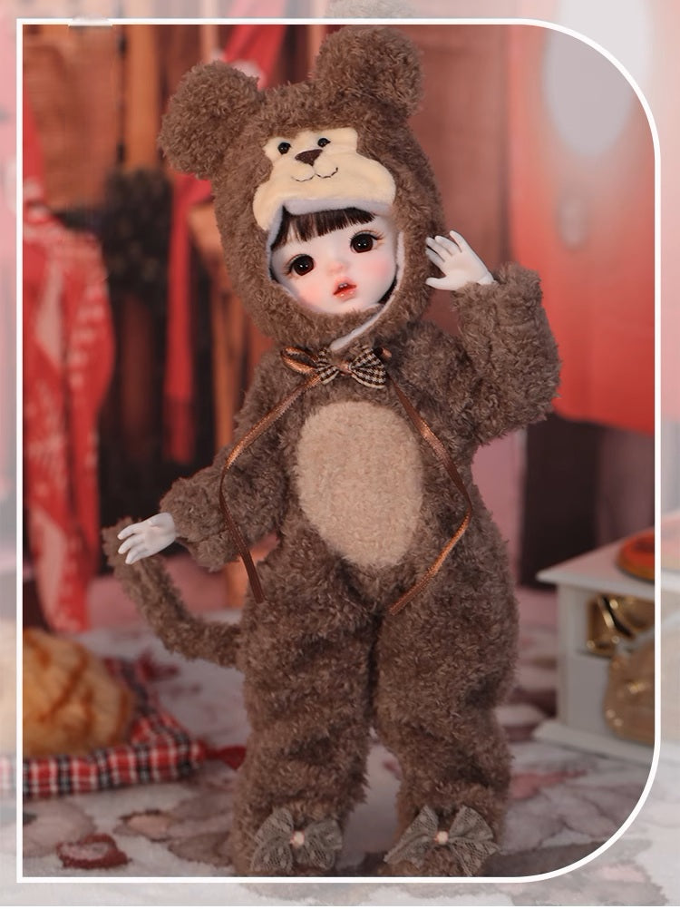 BJD Little Tomato - U1222 Authentic girl, , BJD blank body, BJD figure, SD doll- 1/6 Scale