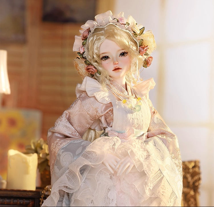 BJD Dendro Fendo - U1262 Authentic BJD Doll Body  | Han-Yang Fusion Style Girl | SD Poseable Jointed Fashion Art Doll - 1/4 Scale