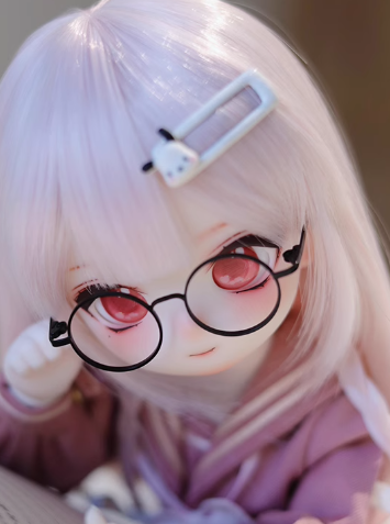 BJD Smiling Bear - Official Female Doll Base Model in SD Figurine- 1/4 Scale