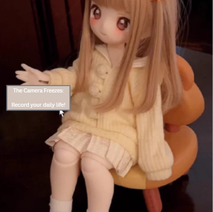 BJD Smiling Bear Girl-  Official Female Base Model in SD Style - 1/6 Scale