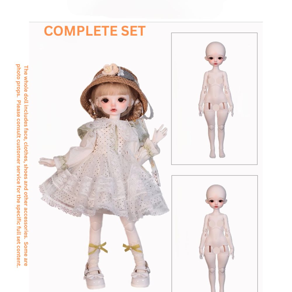 BJD Ava - U1226 Authentic BJD doll girl, blank body, SD doll, BJD figure doll - 1/6 Scale