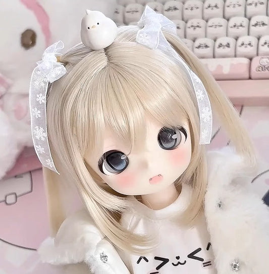 BJD Bear Girl- U1221 Authentic BJD doll , blank body, SD doll, BJD figure doll - 1/4 & 1/6 Scale