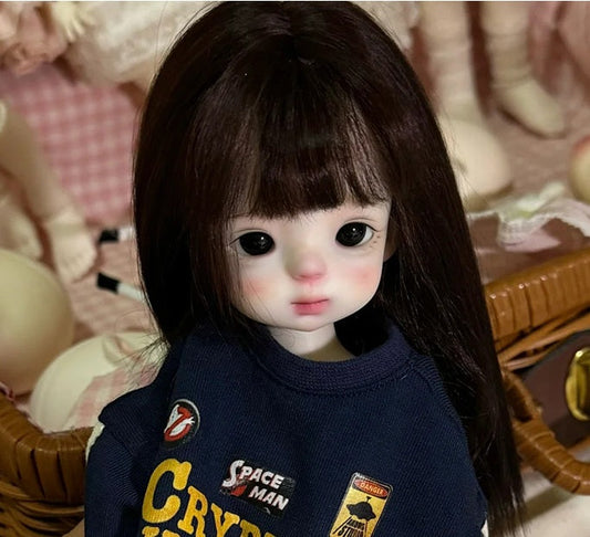 BJD Soo - U1252 [in stock] Adorable, Exquisite and Cute Girl Doll, advanced jointed movable princess doll - 1/6 Scale