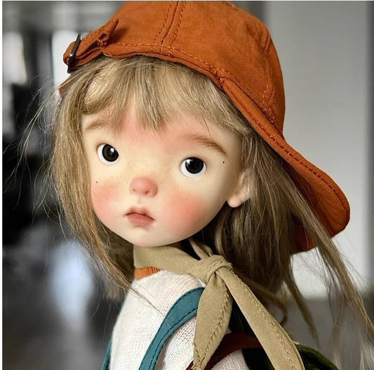BJD Blue Bean- U1237 Adorable Xiao Bu, special body, SD doll, BJD blank body, resin nude doll with makeup, gift- 1/6 Scale
