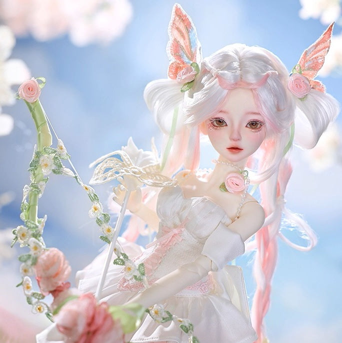 BJD Princess Fufu – U1259 Doll | Handmade SD-Style Art Toy with Poseable Joints | Trendy Collectible Gift- 1/4 Scale