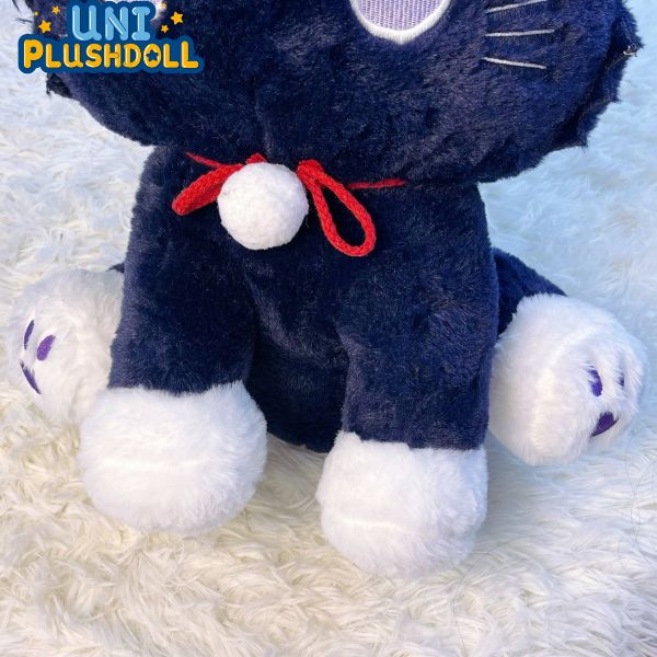 Genshin Handmade Luxury Wanderer Pet Scaramouche Cat Toy Cosplay Mascot Doll Gift, Genshin Scarameow Plushie