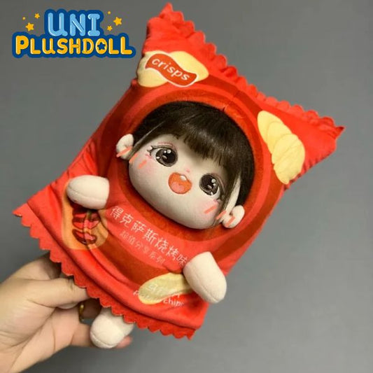 Uni Plush Doll Potato Chips 20cm Plush Cotton Doll Clothes