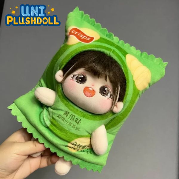 Uni Plush Doll Potato Chips 20cm Plush Cotton Doll Clothes