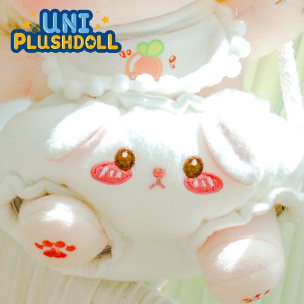 Uni Plush Doll Butt Kick Bread Pants Saliva Towel 20cm Plush Cotton Doll Clothes