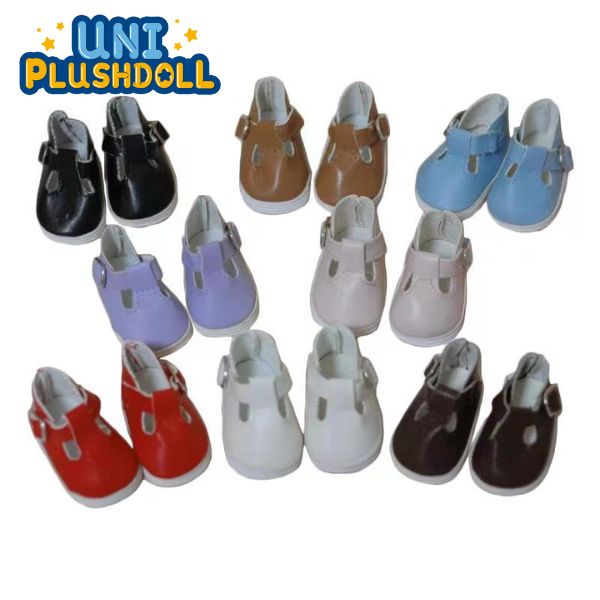 Uni Plush Doll Casual Shoes - 20cm Plush Cotton Doll Shoes (clothes)
