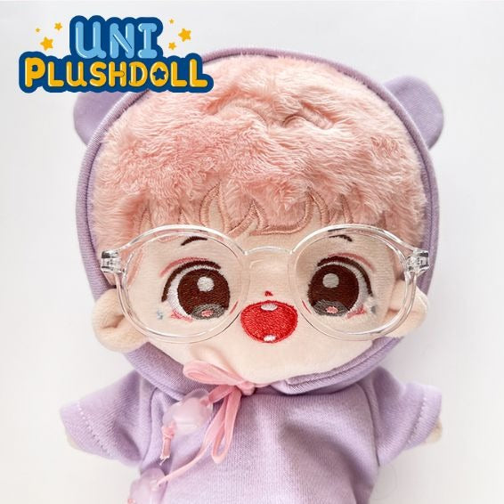 Uni Plush Doll Color Gradient Sunglasses 20cm Plush Cotton Doll Clothes