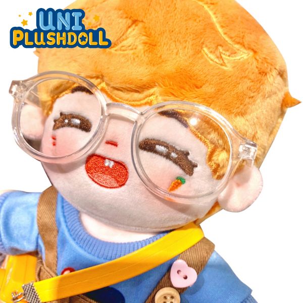 Uni Plush Doll Color Gradient Sunglasses 20cm Plush Cotton Doll Clothes