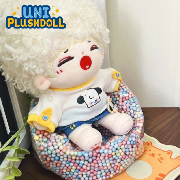 Uni Plush Doll Sofa Baby Film Shooting Props 20cm Plush Cotton Doll Clothes