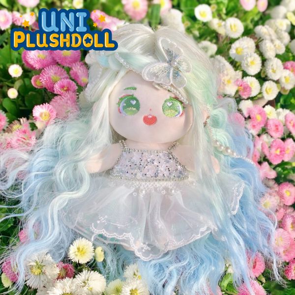 Uni Plush Doll Women's Freya Dress Wedding Dress Suit 20cm Plush Cotton Doll Clothes