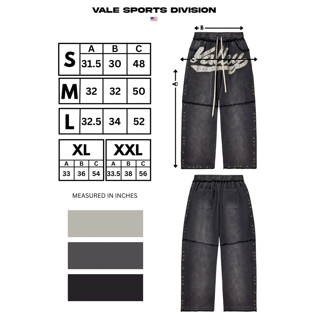 Vale Forever Skittles Sweatpants Faded Black